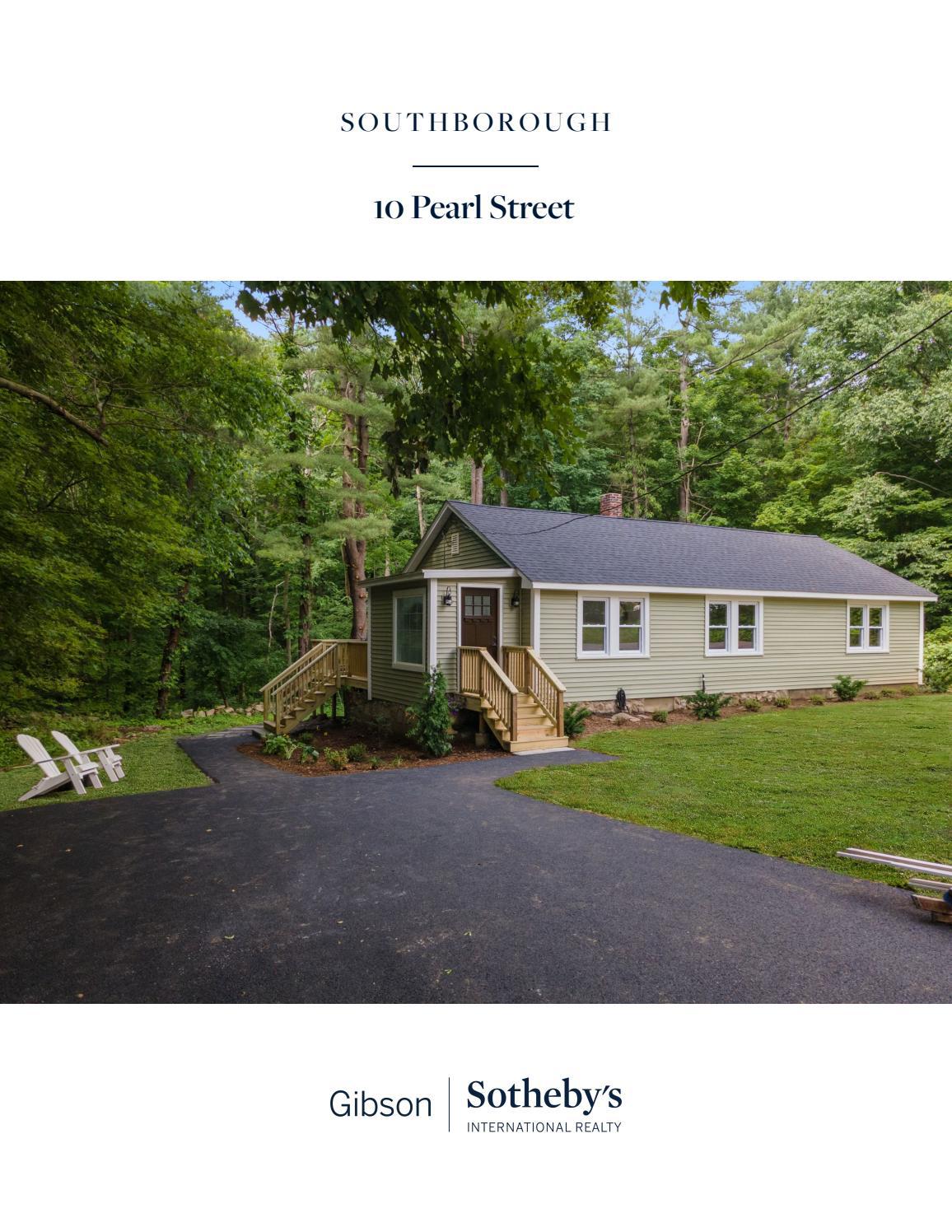 Introducing 10 Pearl Street, Southborough by Gibson Sotheby's
