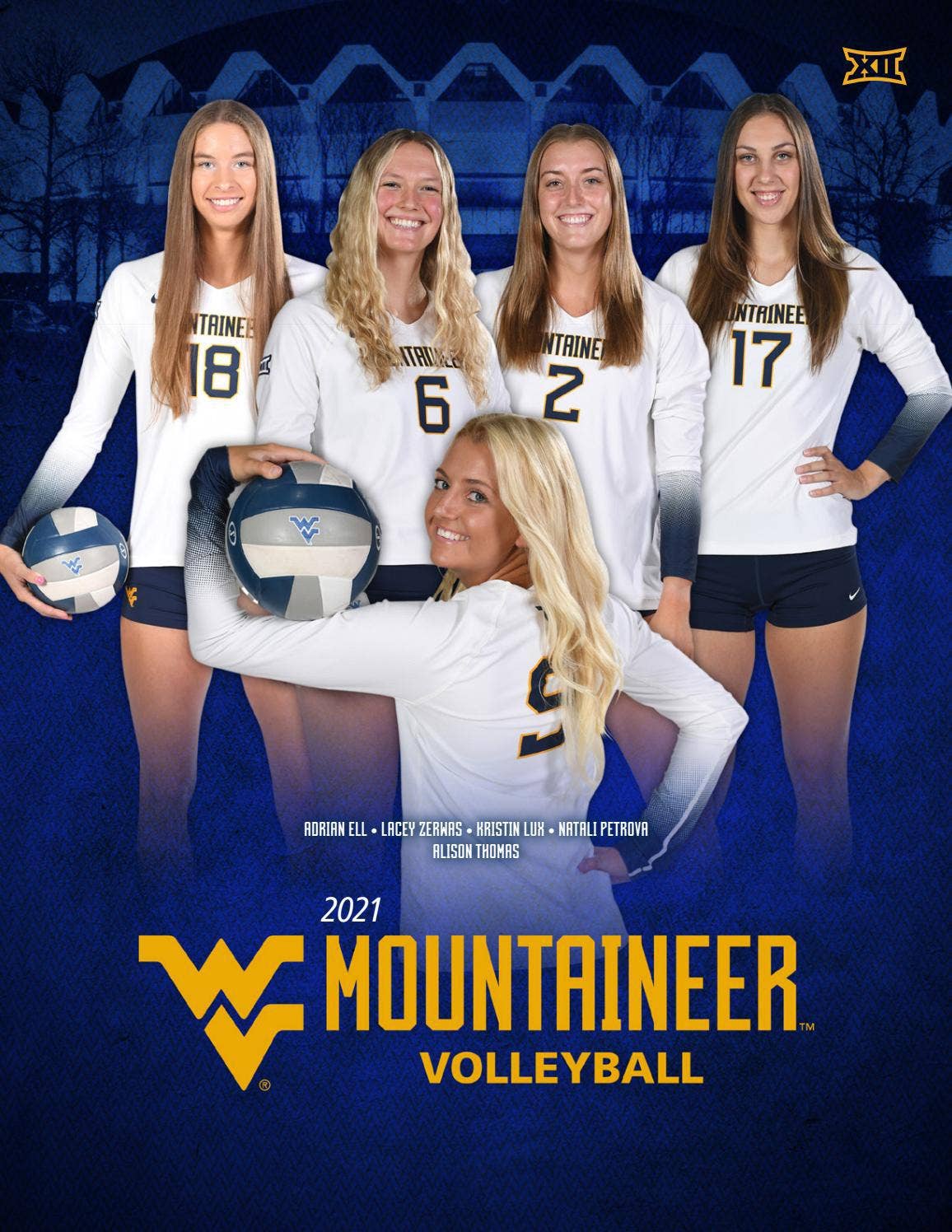volleyball4322 2021 WVU Volleyball Guide by Joe Swan - Issuu