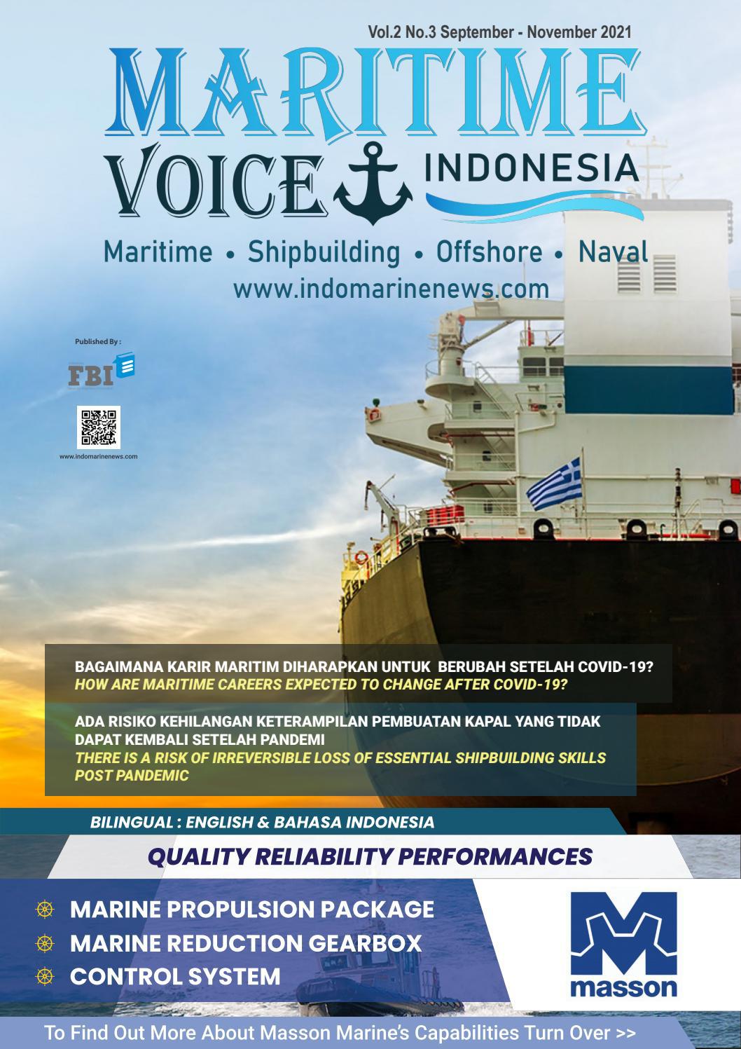 Maritime Voice Indonesia Sept Nov 2021 Edition By Fbipublicationsmalaysia Issuu
