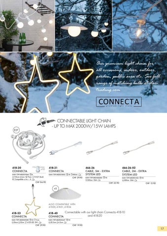 M. Schönenberger AG 灯饰目录 · Christmas- 灯饰 2021 第 17 页