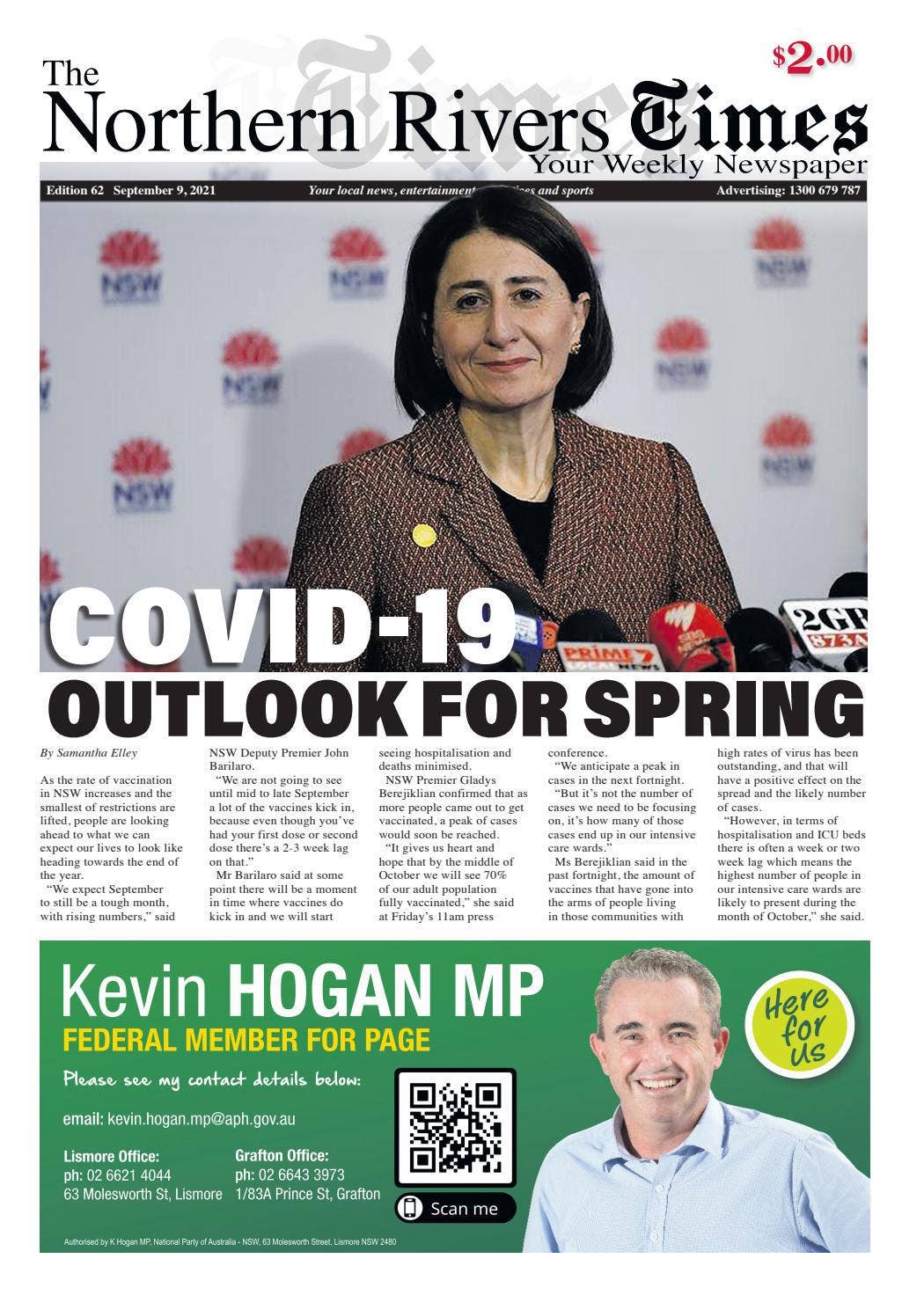 The Northern Rivers Times Edition 62 by The Northern Rivers Times - Issuu