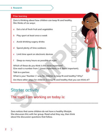 Cambridge Primary Global Perspectives Learner's Skills Book 4 Sample by ...