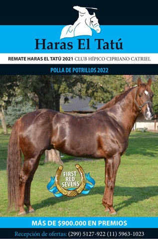 Cover of "Remate Haras El Tatú - Septiembre 2021 -"