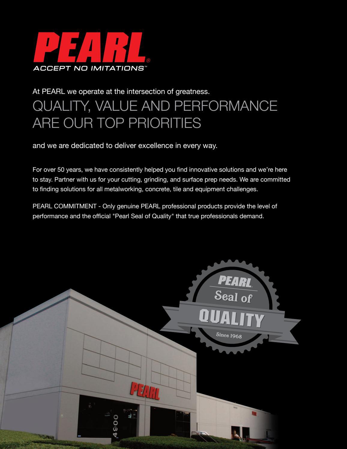 Pearl Abrasive Co. Catalog by Ram Tool Construction Supply Co. Issuu