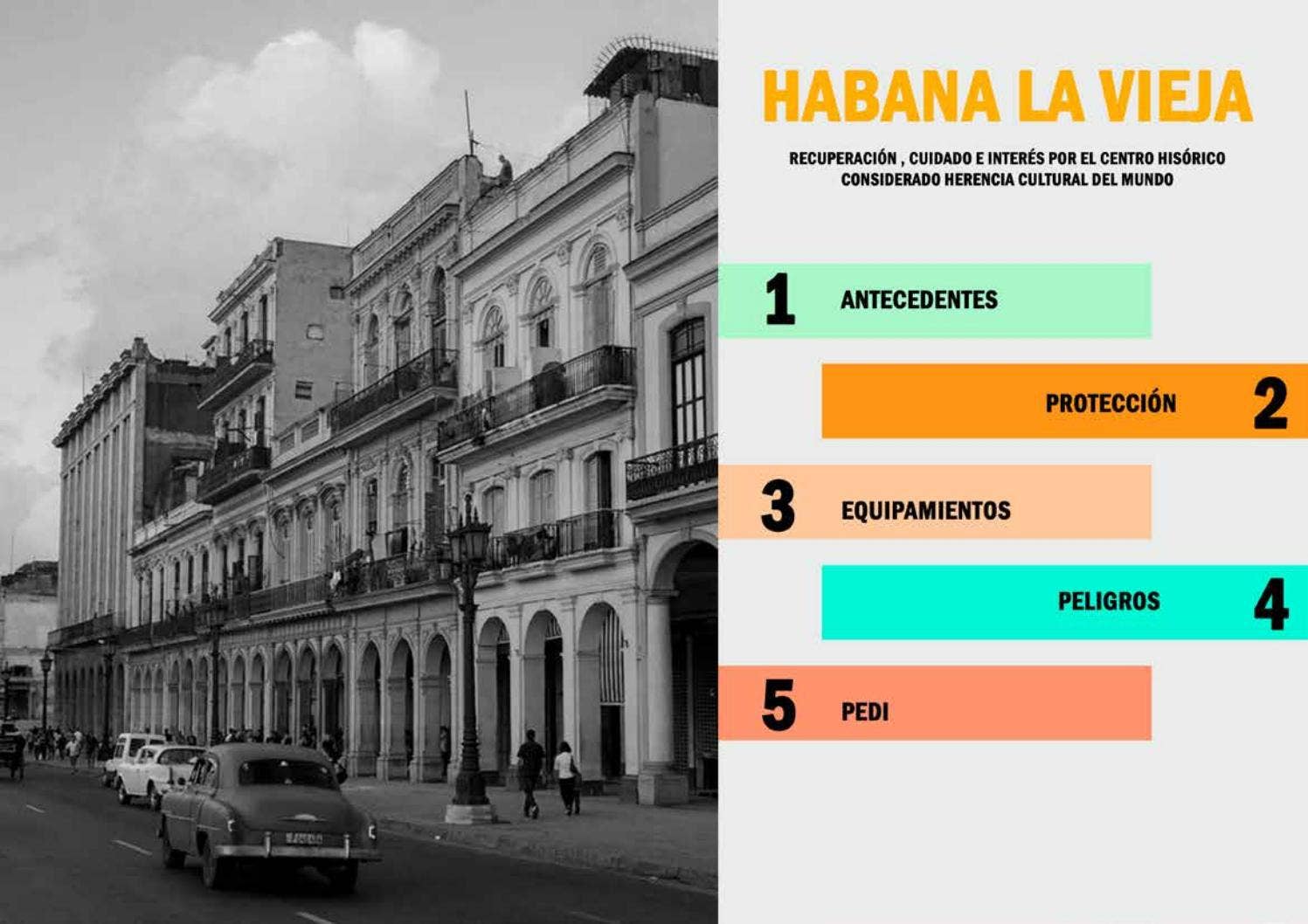 Análisis del centro histórico de Habana La Vieja by Sebastián Pacherres ...