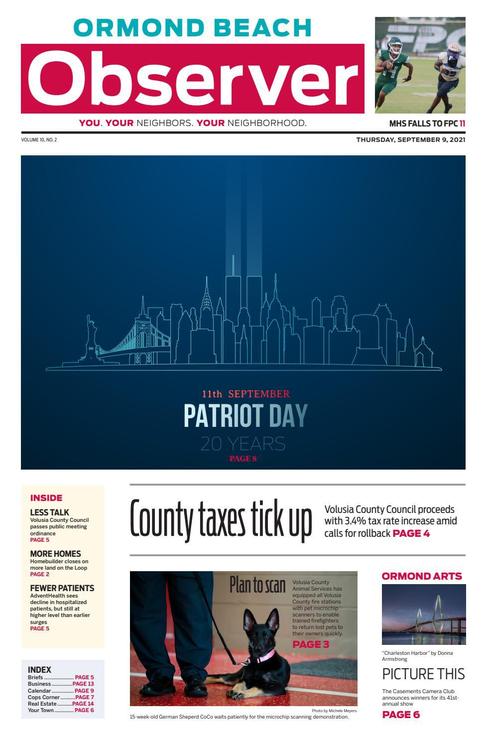 Ormond Beach Observer E-Edition 9.9.21 by palmcoastobserver1 - Issuu