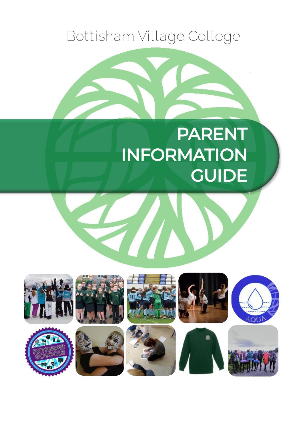Parent Information Guide 2021-22 by Bottisham VC - Issuu