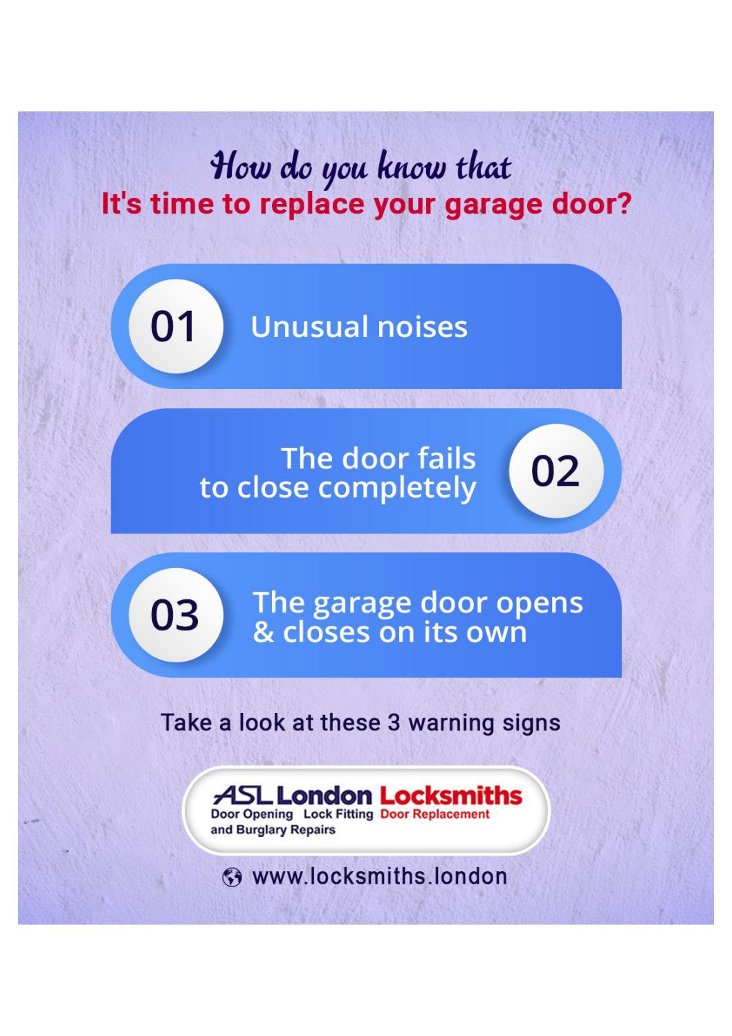 How do you know that it's time to replace your garage door? by ASL