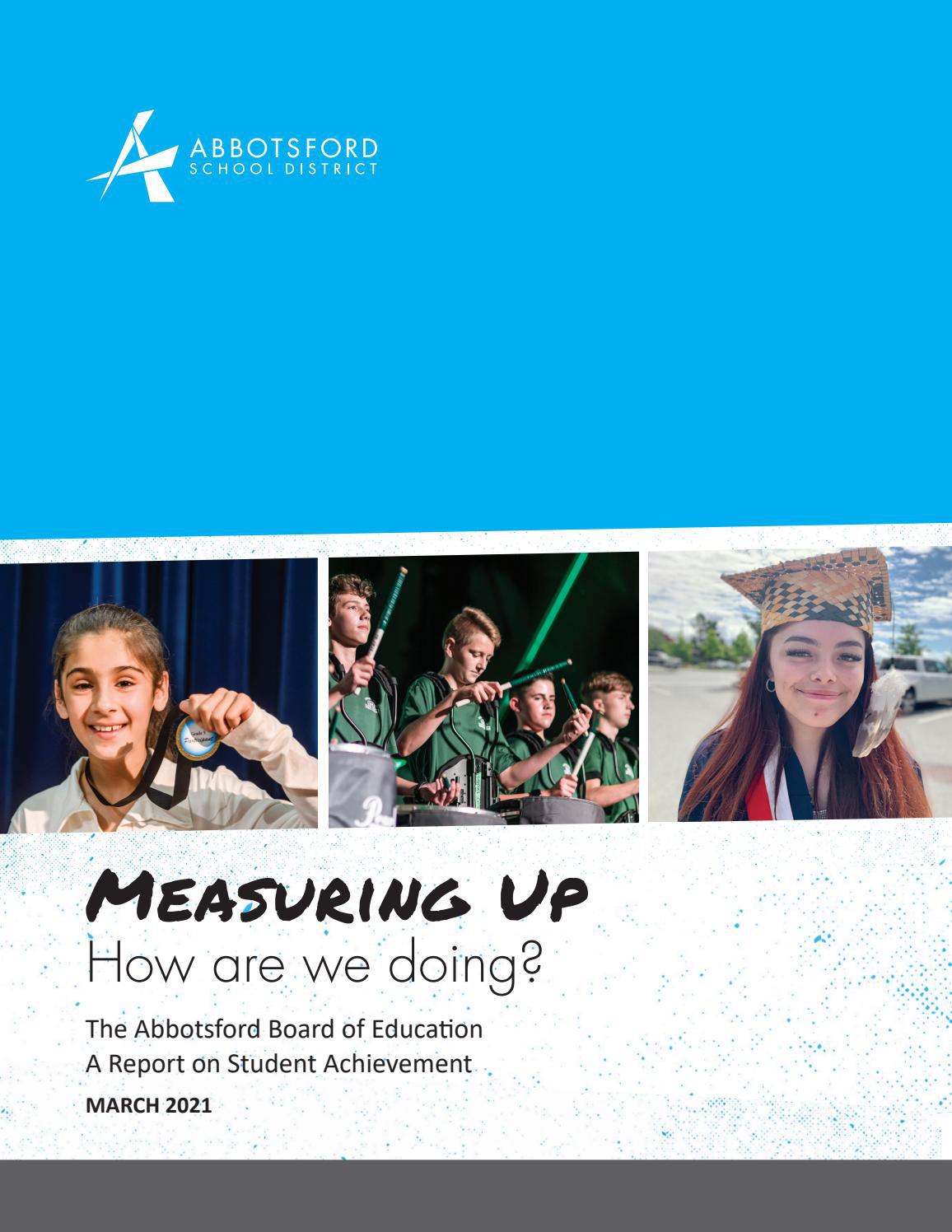 2021 Measuring Up How are we doing? by Abbotsford School District Issuu