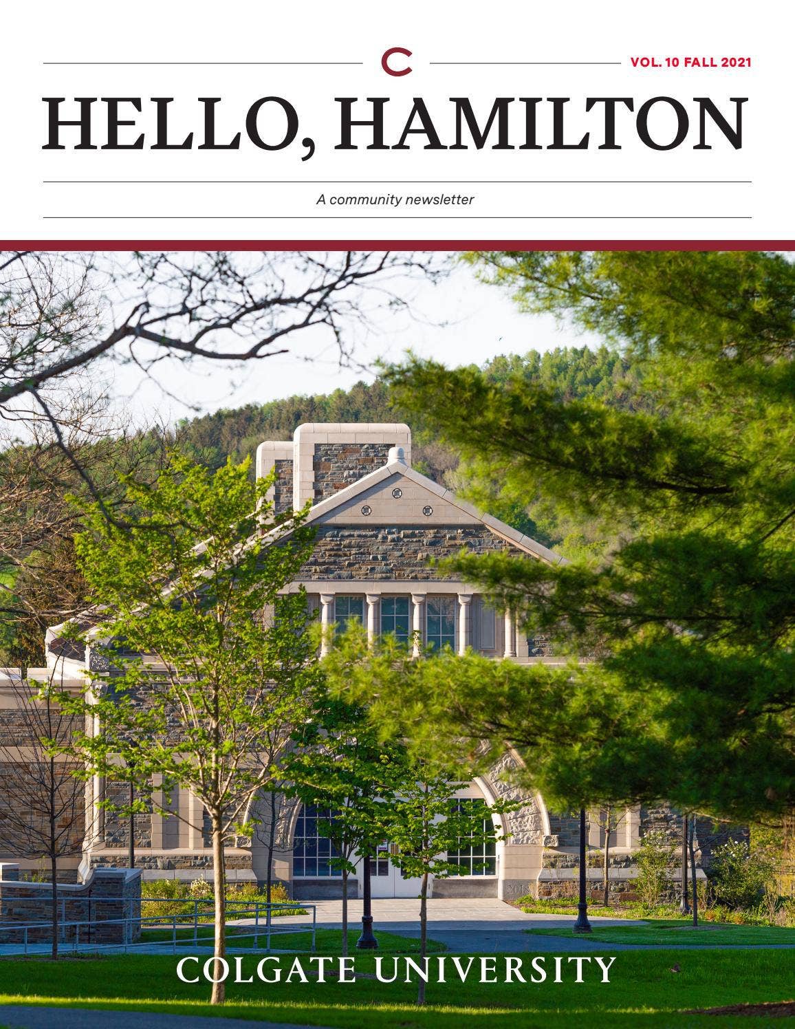 Hello Hamilton Fall 2021 by Colgate University - Issuu