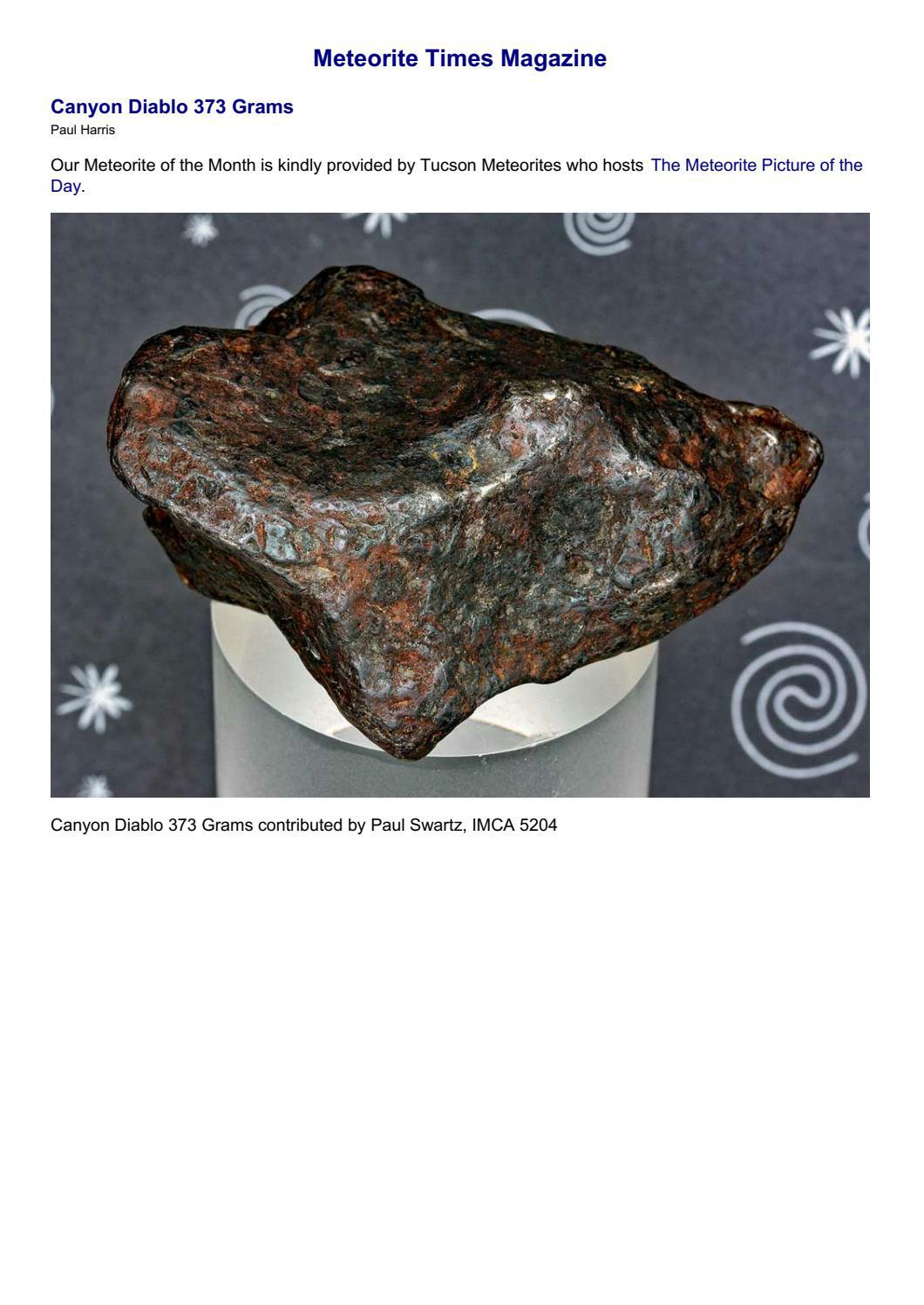 Meteorite Times Magazine by The Meteorite Exchange, Inc. - Issuu