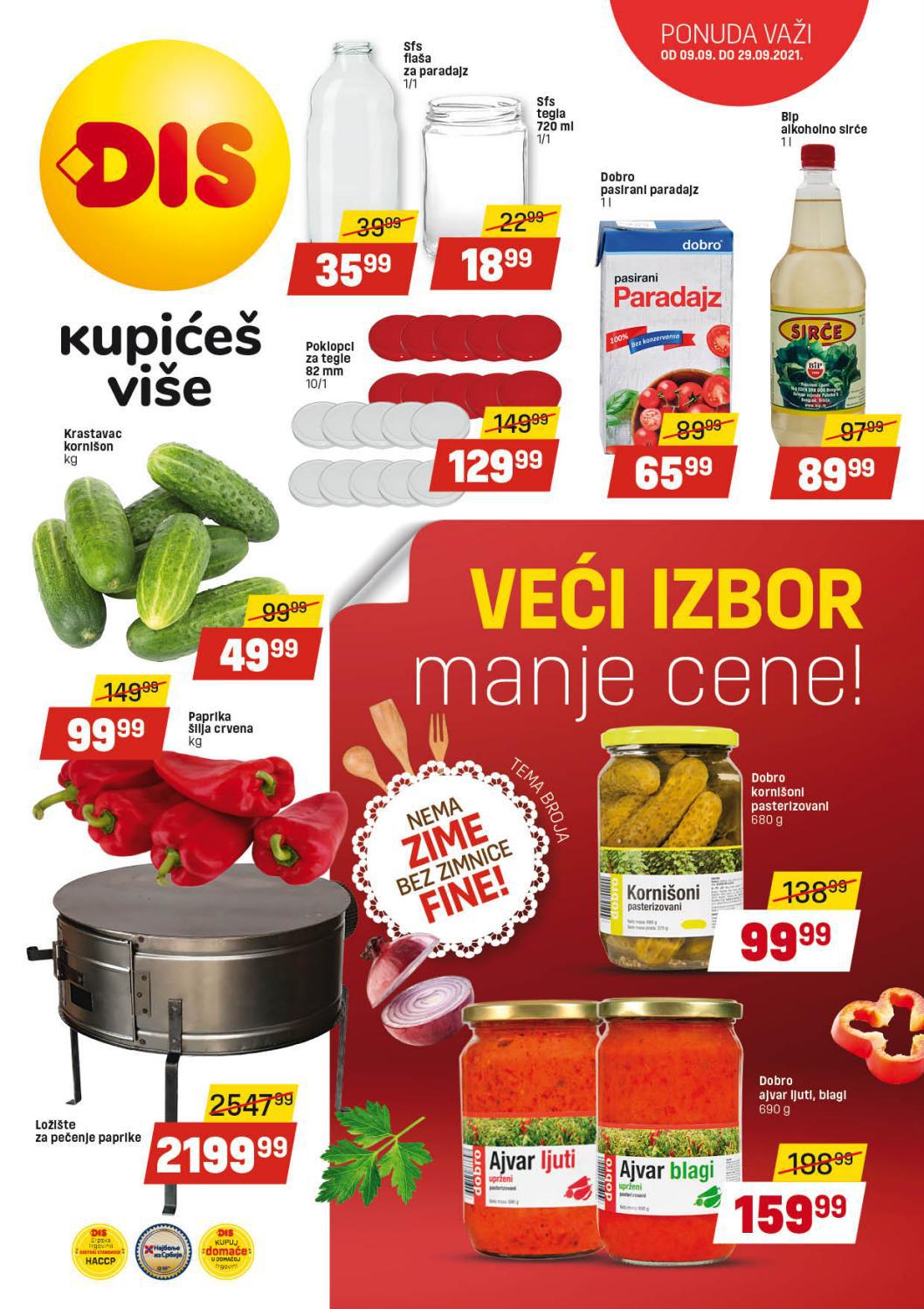 Dis katalog Market od 09.-29.09.2021. by Catalog.rs - Issuu