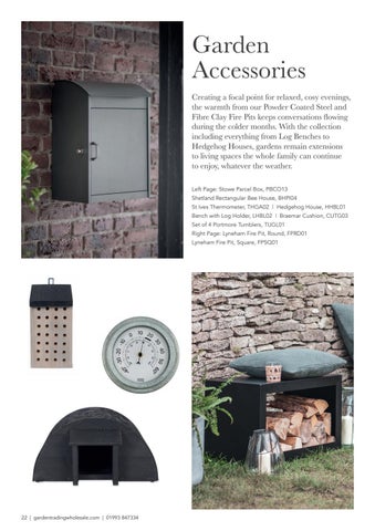 Garden Trading AW21 批发 灯饰型录 第 22 页