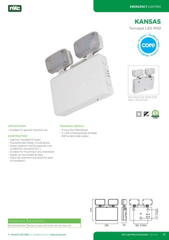 NVC 灯饰目录 - 期 05 第 21 页