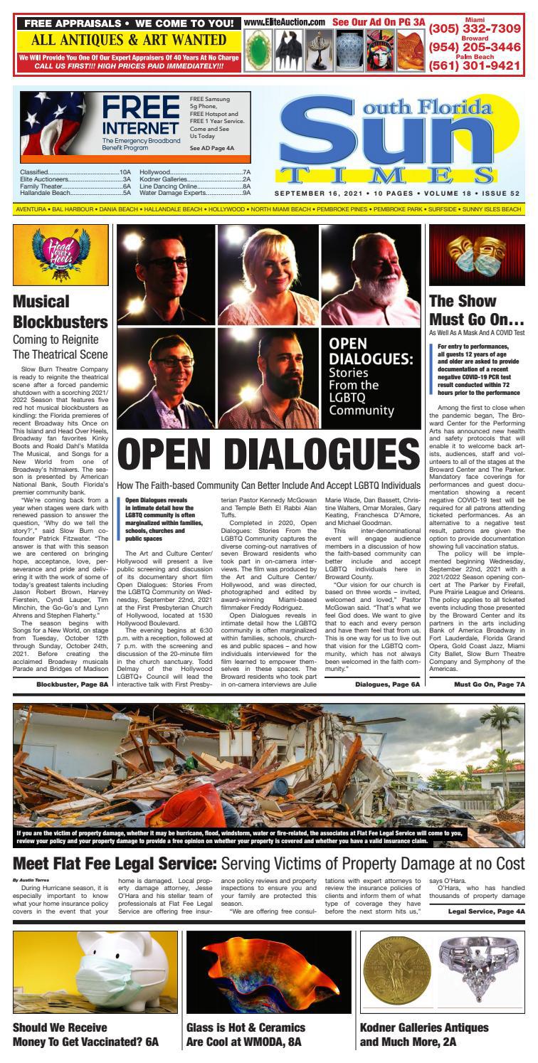 Sun Times Issue 09 16 21 By The South Florida Sun Times Newspaper Issuu