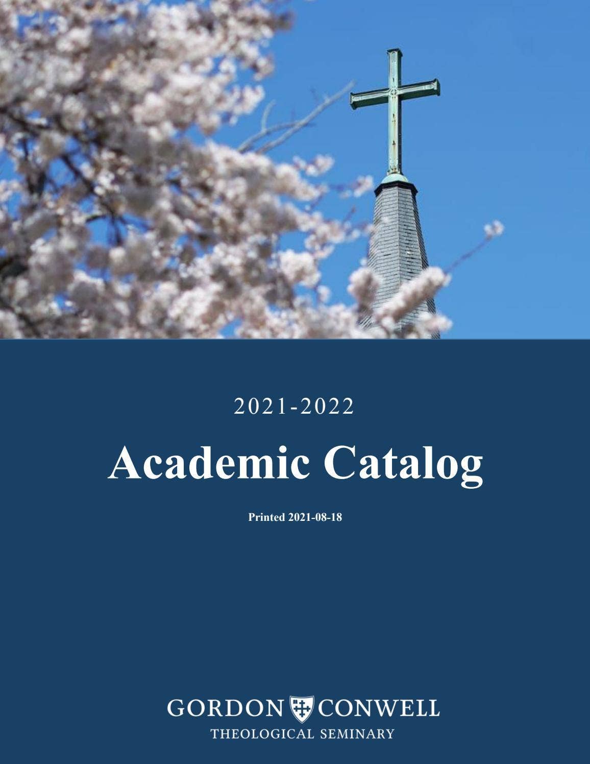 GordonConwell Academic Catalog (20212022) by gctschris Issuu