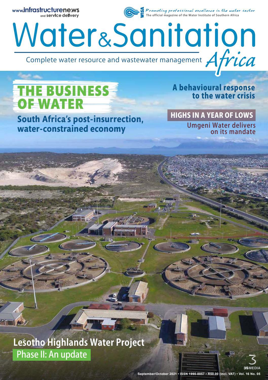 Water&Sanitation Africa September/October 2021 by 3S Media Issuu