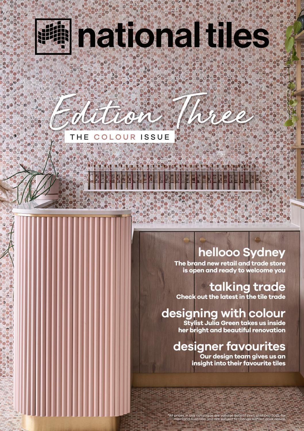 National Tiles BiAnnual Magazine September 2021 Issue by nationaltiles