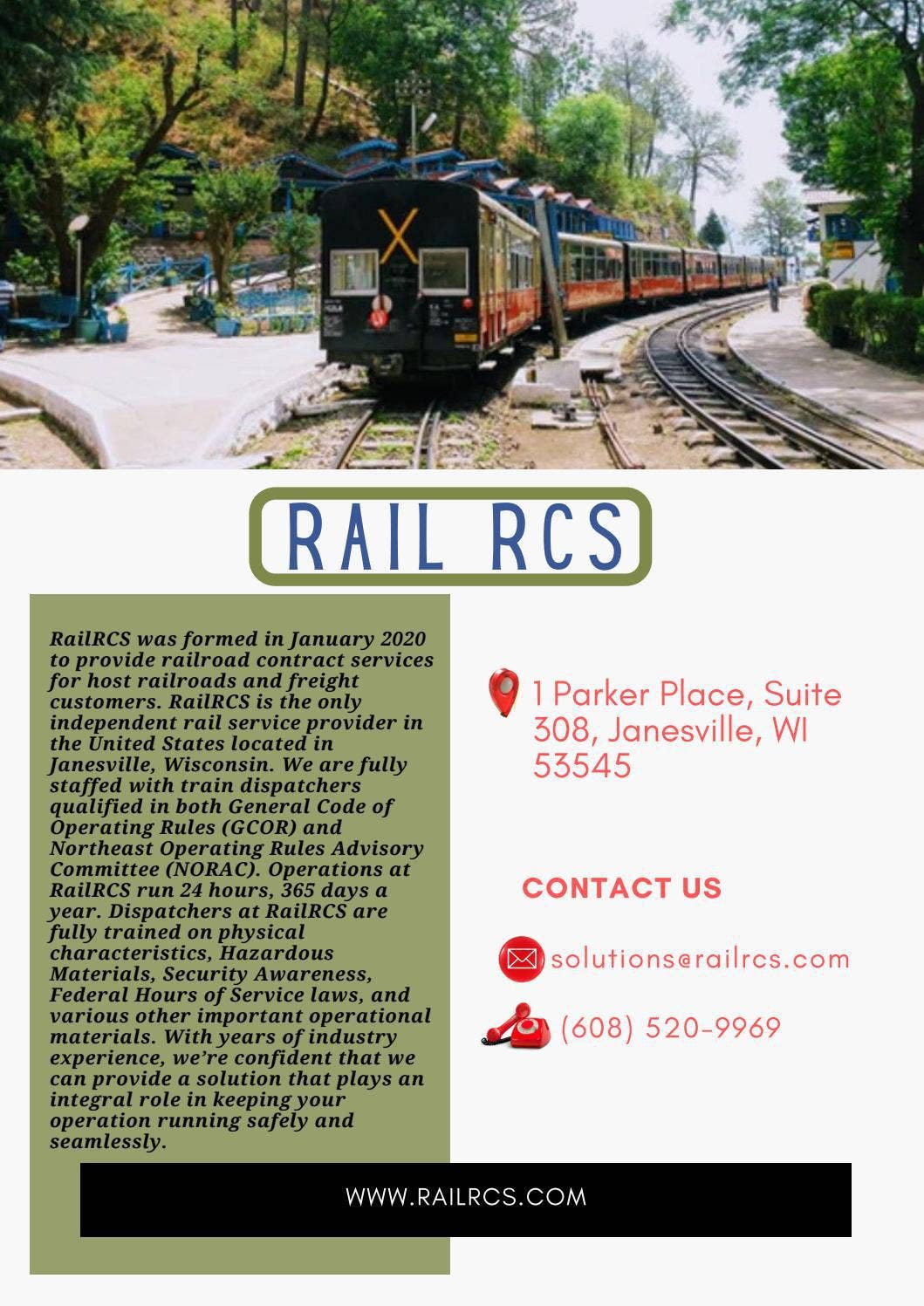 Rail Way Rcls ABOUT OUR COMPANY - RailRCS by Rail RCS - Issuu