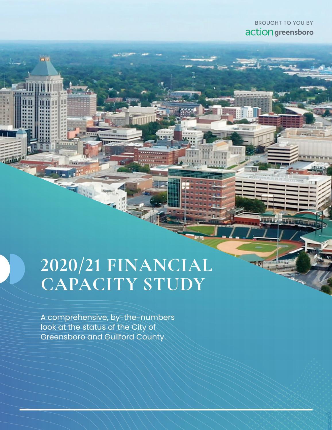 Financial Capacity Study by Greensboro Chamber of Commerce Issuu