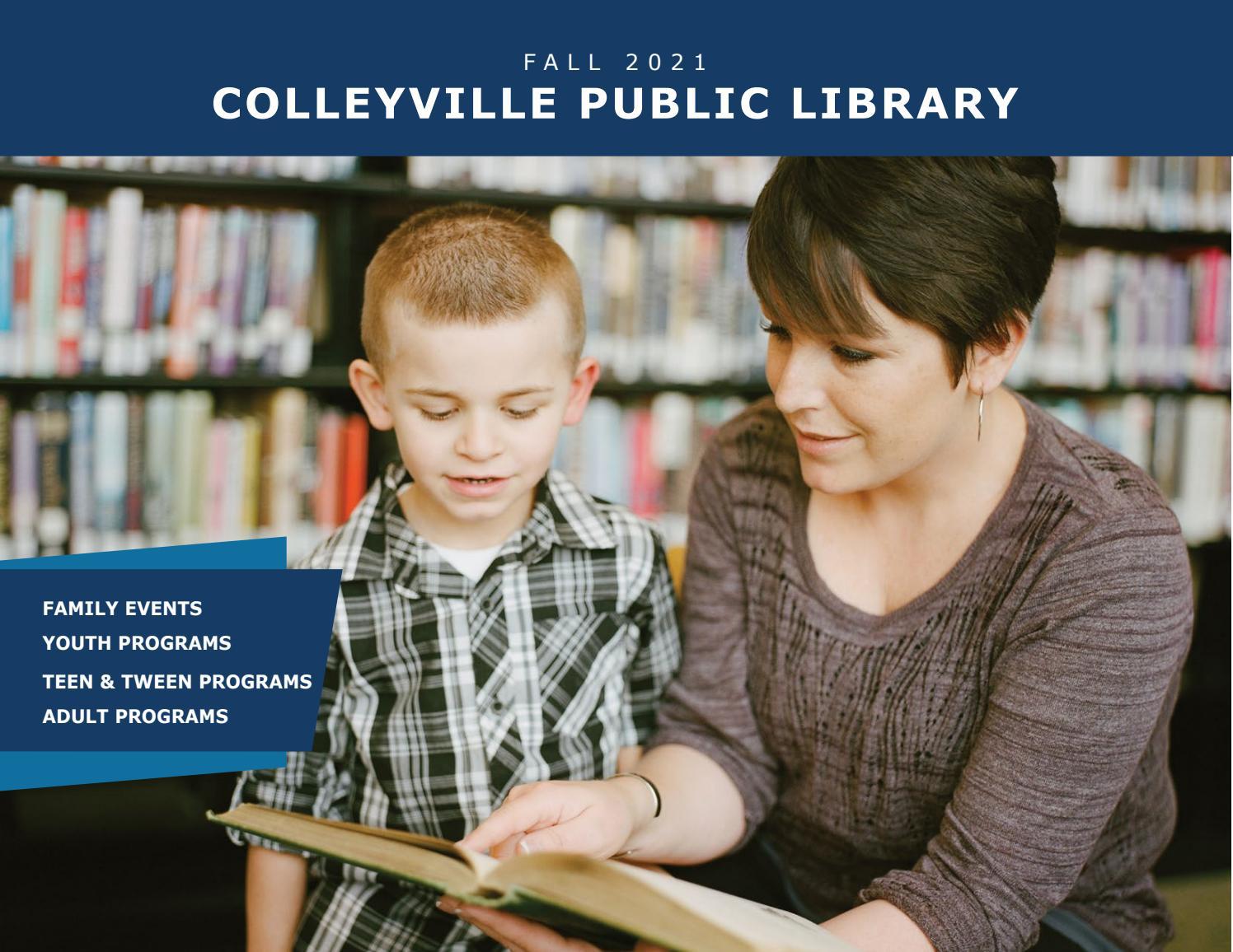 Fall 2021 Colleyville Public Library Programs by City of Colleyville