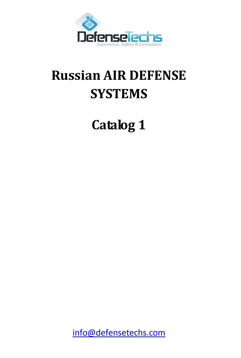 Russian AIR DEFENSE SYSTEMS by Dellvzla Issuu