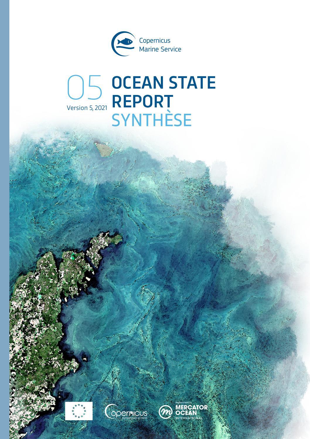 Copernicus Marine Resume Du Rapport Sur L Etat De L Ocean 5 By Copernicus Marine Service Issuu
