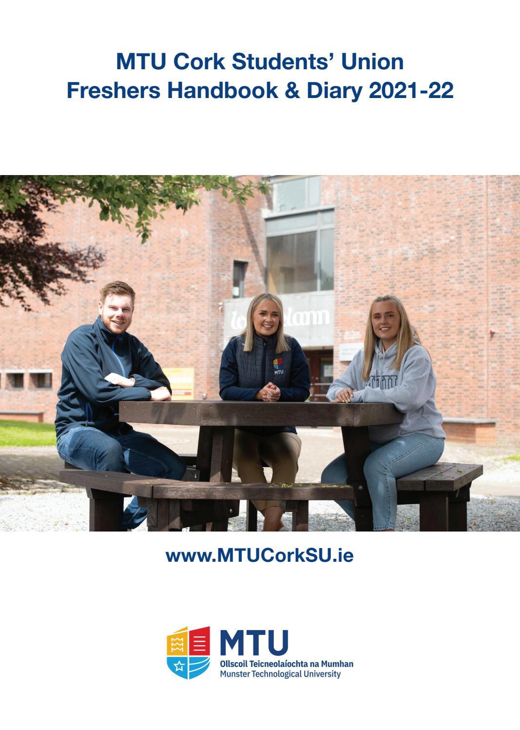 MTU Cork SU Freshers Handbook And Diary By ExpliCIT Issuu