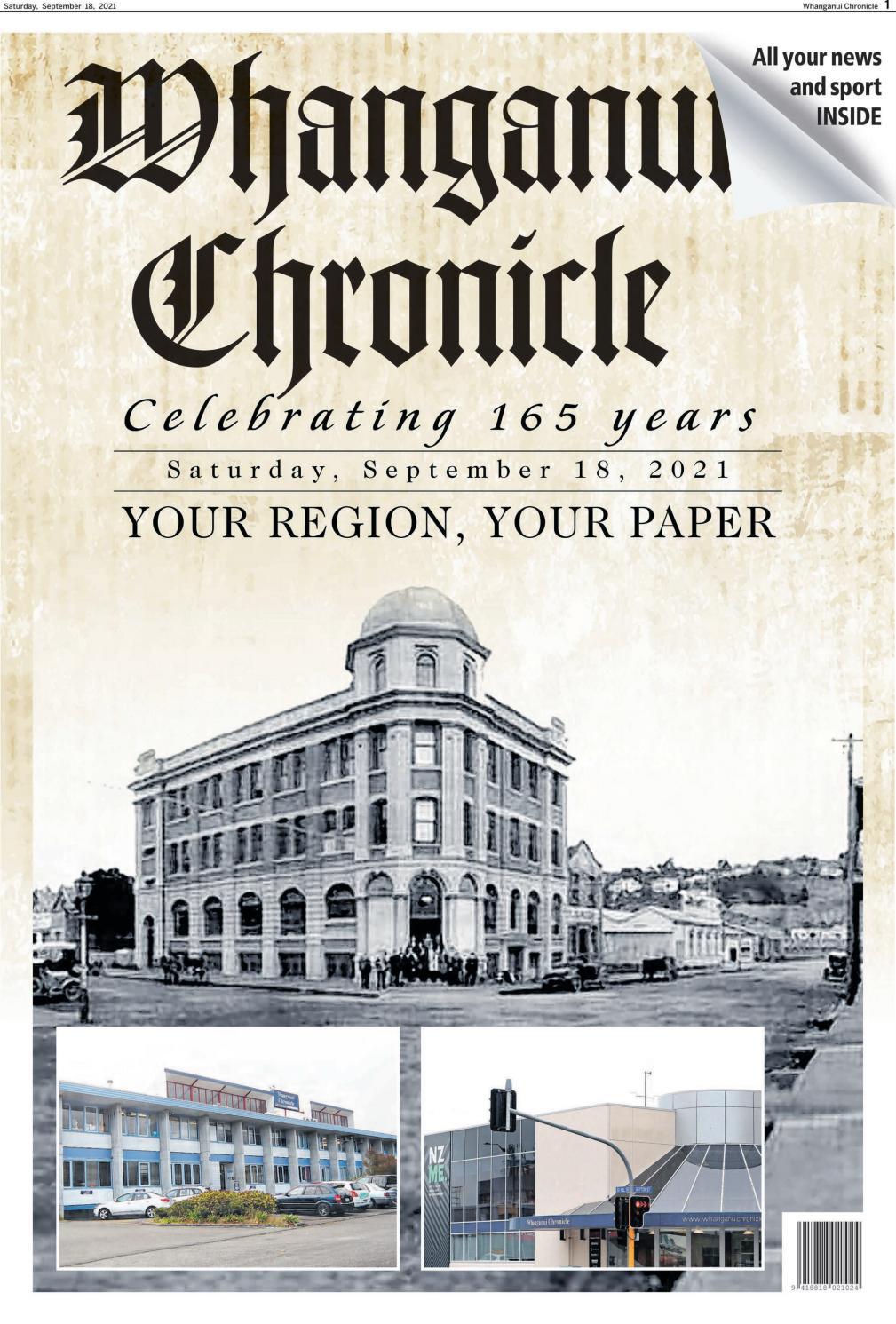 Whanganui Chronicle 165 Years Feature by NZME. Issuu