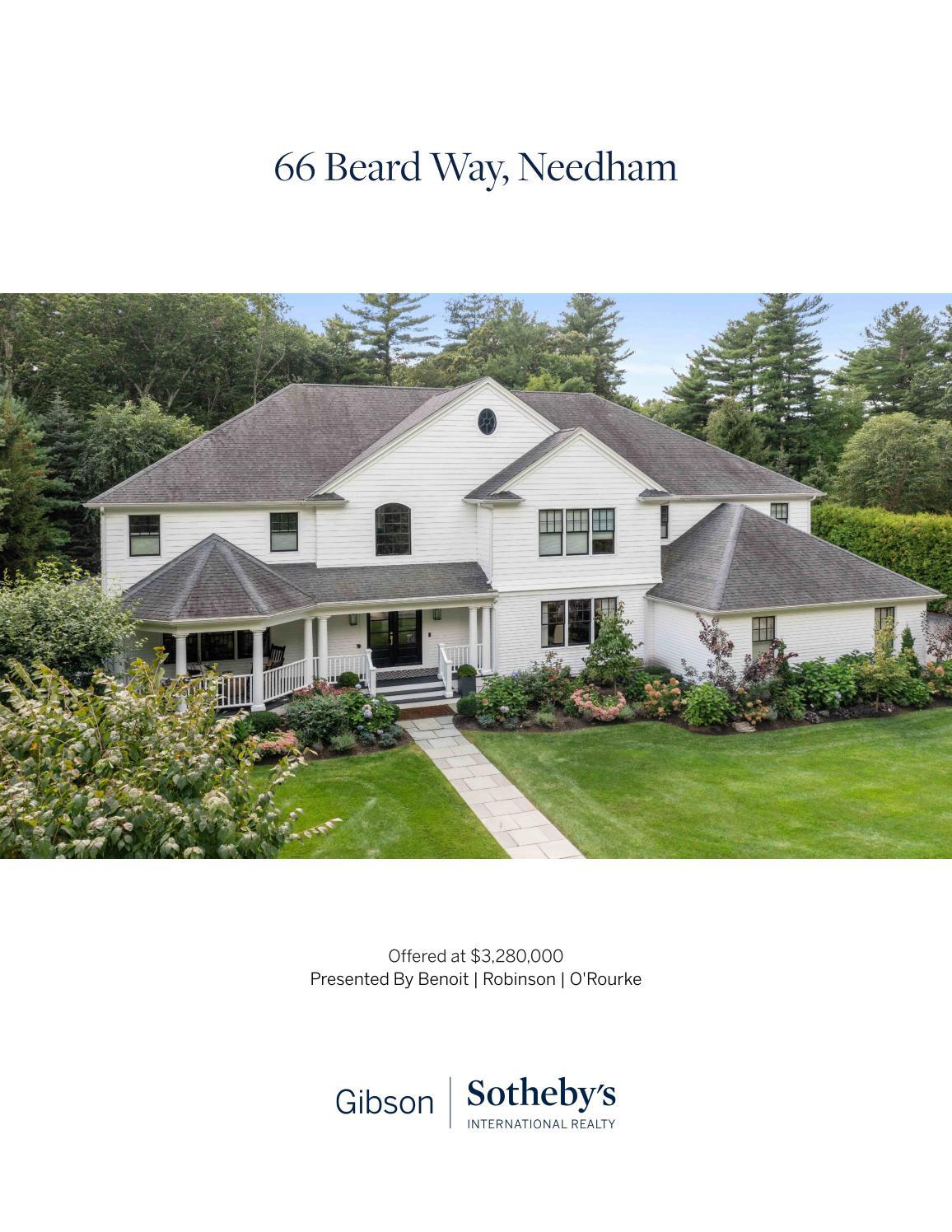 66 Beard Way, Needham by Gibson Sotheby's International Realty Issuu