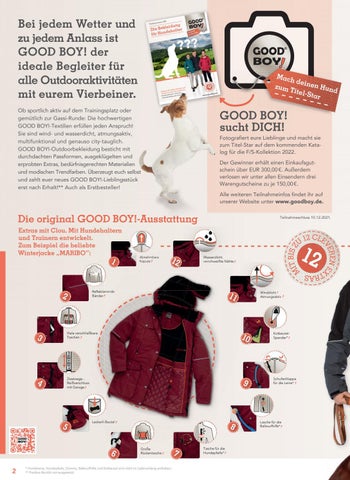 Good Boy! - Die Bekleidung für Hundehalter - Herbst / 冬季 2021 第 2 页