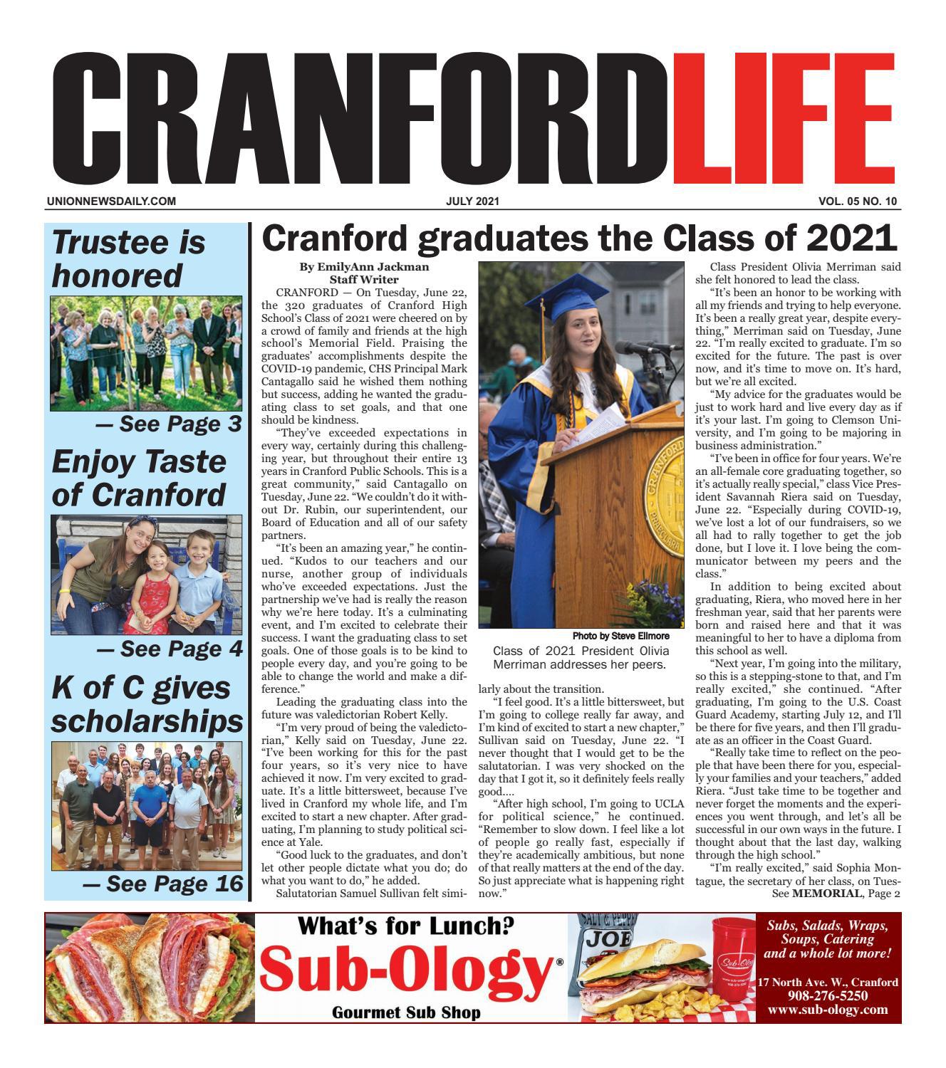 Cranford Life July 2021 by WORRALL MEDIA Issuu