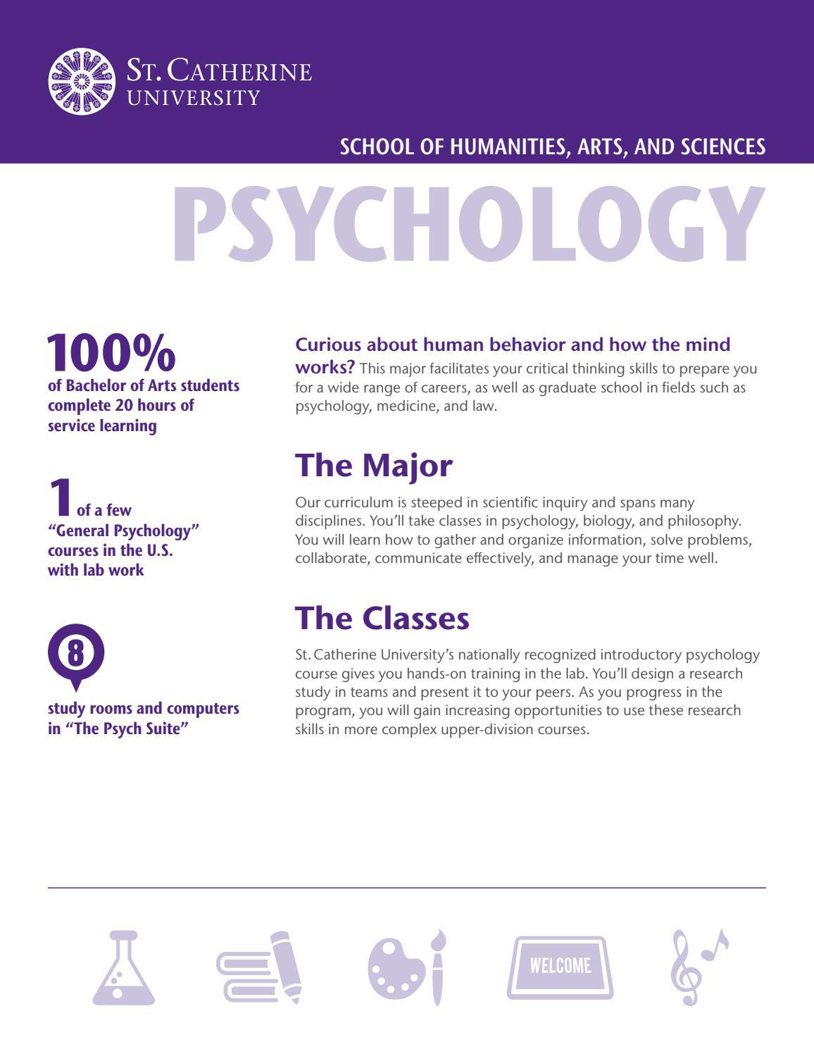 College for Women Psychology by St. Catherine University Issuu