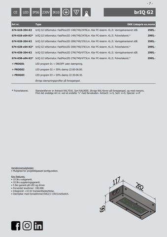 灯饰目录 - prisliste 01/08-2021 第 7 页