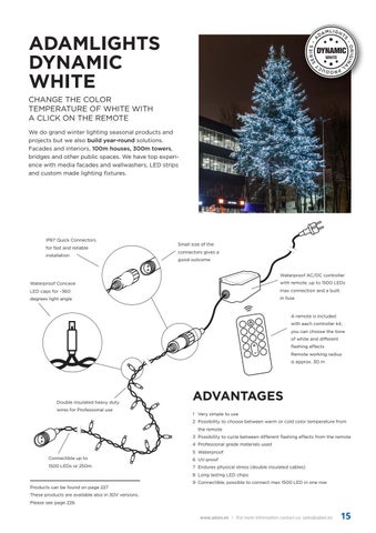 ADAMLIGHTS Adamlights Christmas 灯饰目录 2021/2022 第 15 页