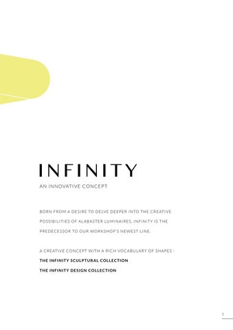 INFINITY 灯饰产品集 ( 英文 ) 第 3 页