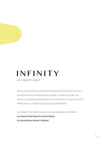 INFINITY 灯饰产品集 ( 法文 ) 第 3 页