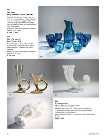 Quittenbaum Kunstauktionen GmbH 灯饰目录 · 158C | 穆拉诺玻璃 Glas | Quittenbaum Kunstauktionen München 第 18 页