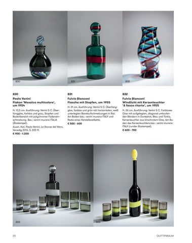 Quittenbaum Kunstauktionen GmbH 灯饰目录 · 158C | 穆拉诺玻璃 Glas | Quittenbaum Kunstauktionen München 第 22 页