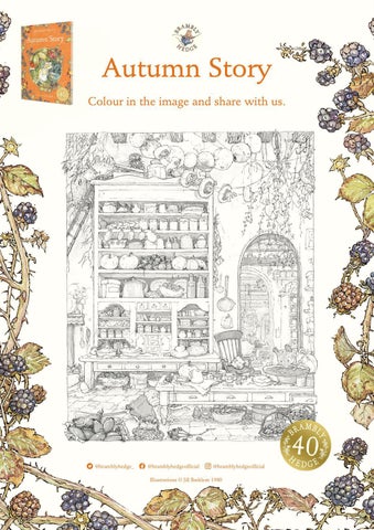 Brambly Hedge: Autumn Story Colouring Sheets by harpercollinschildrens ...