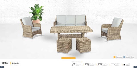 Altan Erg. 家具目录 · 优雅 户外 家具 for your backyard 第 13 页