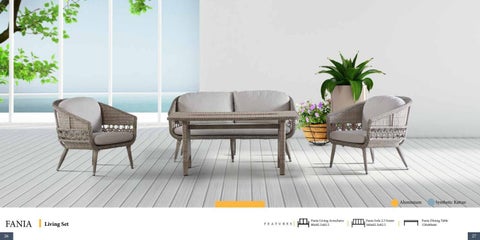 Altan Erg. 家具目录 · 优雅 户外 家具 for your backyard 第 14 页