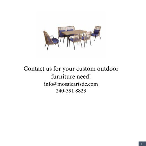 Altan Erg. 家具目录 · 优雅 户外 家具 for your backyard 第 2 页