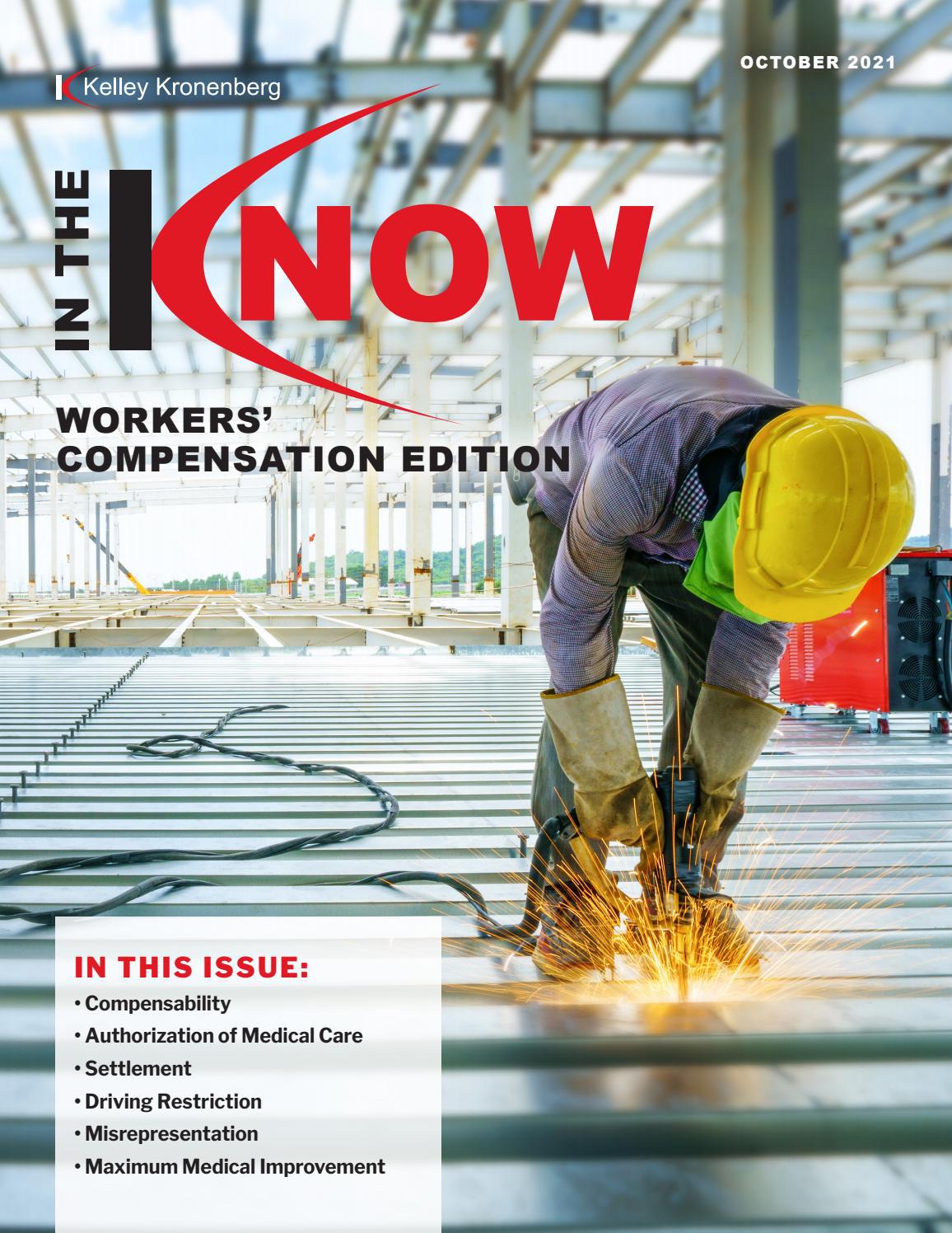 kelley-kronenberg-in-the-know-workers-compensation-october-2021