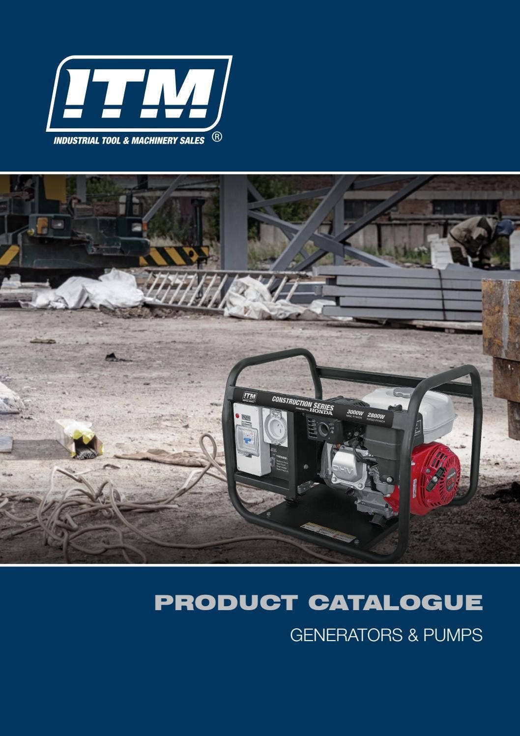 Itm Generators GENERATORS & PUMPS - ITM CATALOGUE 2021 by itmcatalogues - Issuu