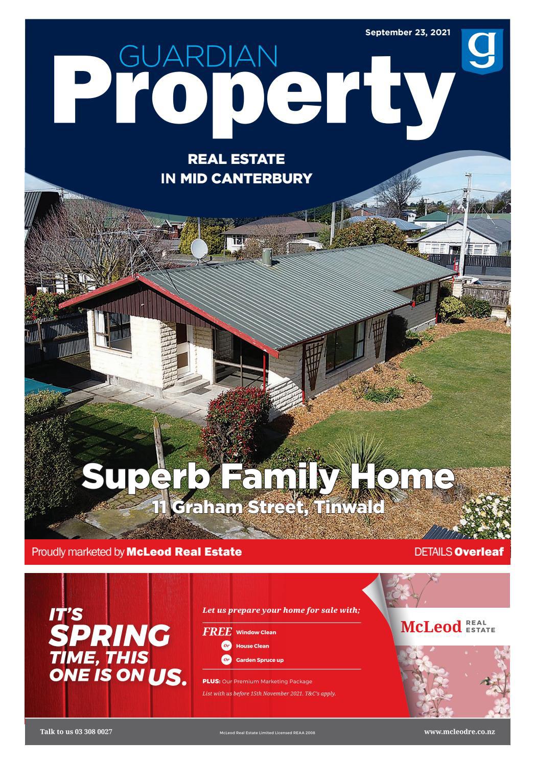 Ashburton Guardian Property, Thursday, September 23, 2021 by Ashburton