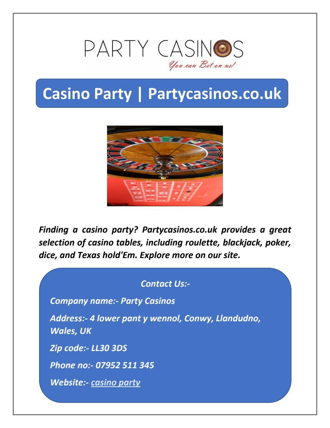 Casino Party Partycasinos.co.uk by Party Casinos Issuu