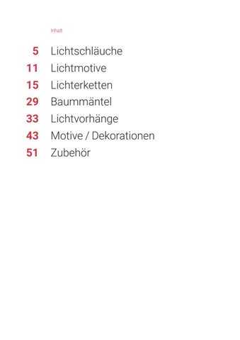 Sonepar Suisse 灯饰目录 · | Weihnachtsbeleuchtung 2021 第 3 页