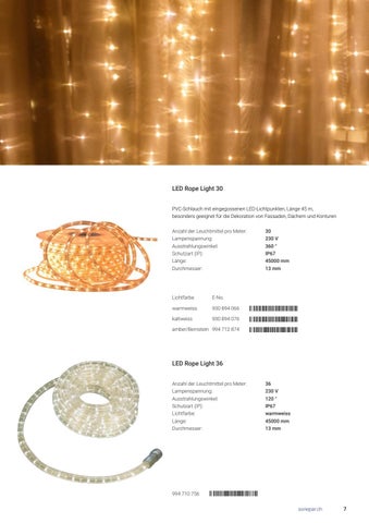 Sonepar Suisse 灯饰目录 · | Weihnachtsbeleuchtung 2021 第 7 页