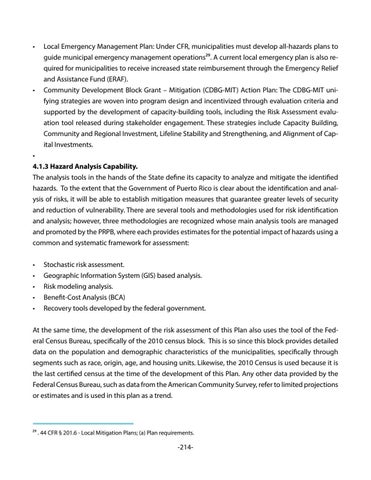 2021 Puerto Rico State Hazard Mitigation Plan by La Colección ...